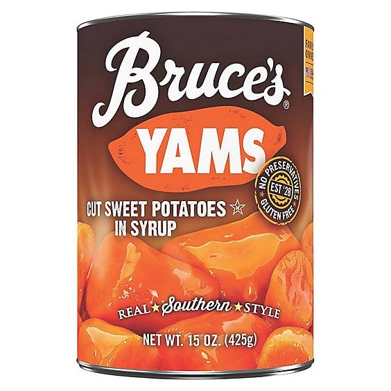 Bruces Yams In Syrup