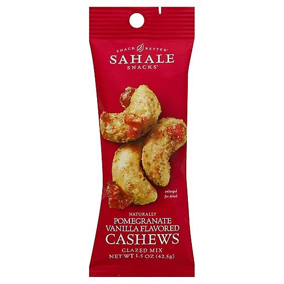 Is it Vegetarian? Sahale Snacks Cashews Pomegranate Vanilla Flavored Natural Glazed Mix