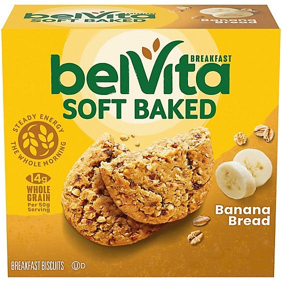 Is it Gluten Free? Belvita Soft Baked Banana Bread Breakfast Biscuits