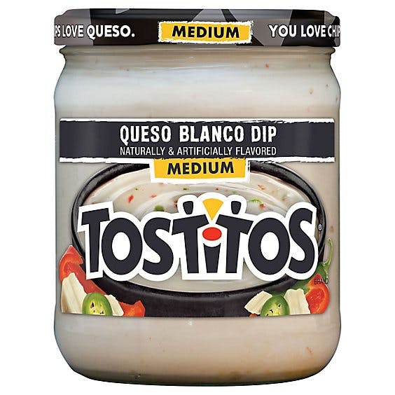 Is it Vegetarian? Tostitos Dip Queso Blanco Medium