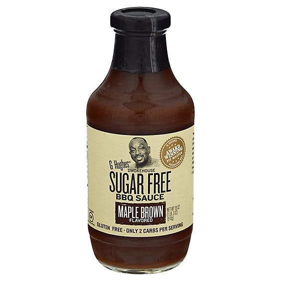 Is it Gelatin Free? G Hughes Smokehouse Sauce Bbq Sugar Free Maple Brown Flavored