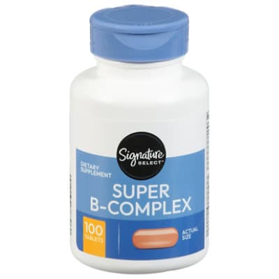 Signature Care Super B Complex Dietary Supplement
