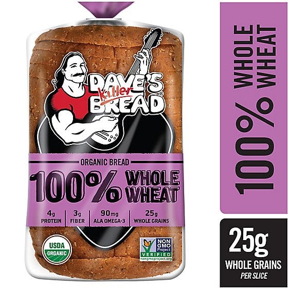 Is it Dairy Free? Daves Killer Bread Organic 100% Whole Wheat