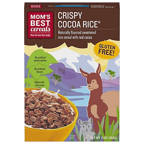 Is it Vegan? Moms Best Cereals Gluten Free Crispy Cocoa Rice