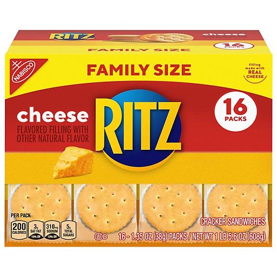 Is it Peanut Free? Ritz Crackers Sandwiches Cheese