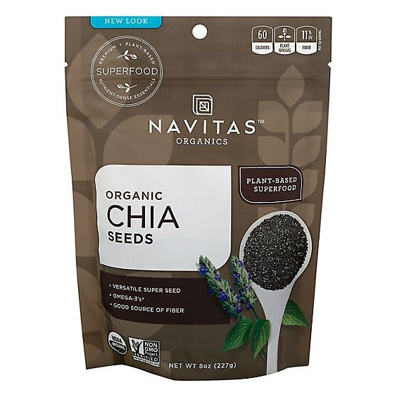 Is it Low FODMAP? Navitas Organics Organic Chia Seeds