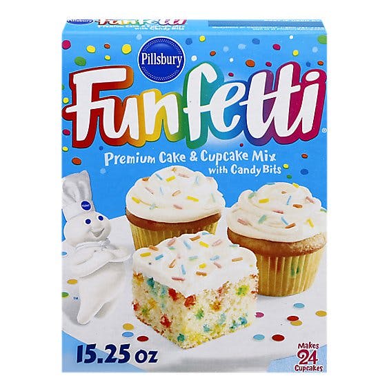 Is it Pescatarian? Pillsbury Funfetti Cake Mix Spring With Candy Bits
