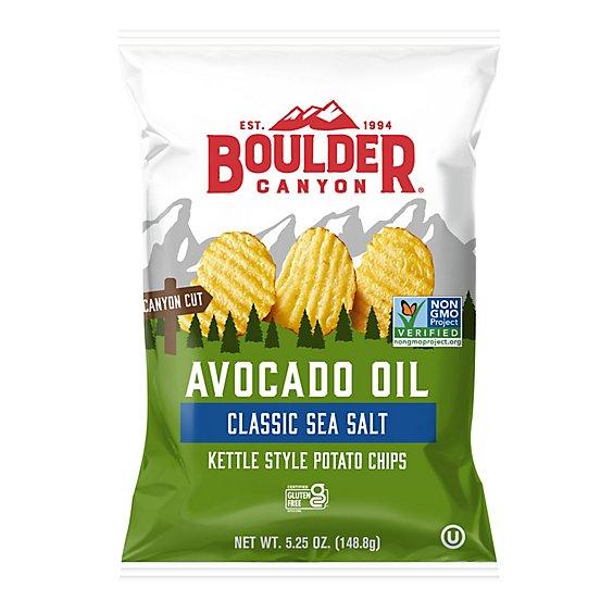 Is it Low FODMAP? Boulder Canyon Avocado Oil Sea Salt Potato Chips