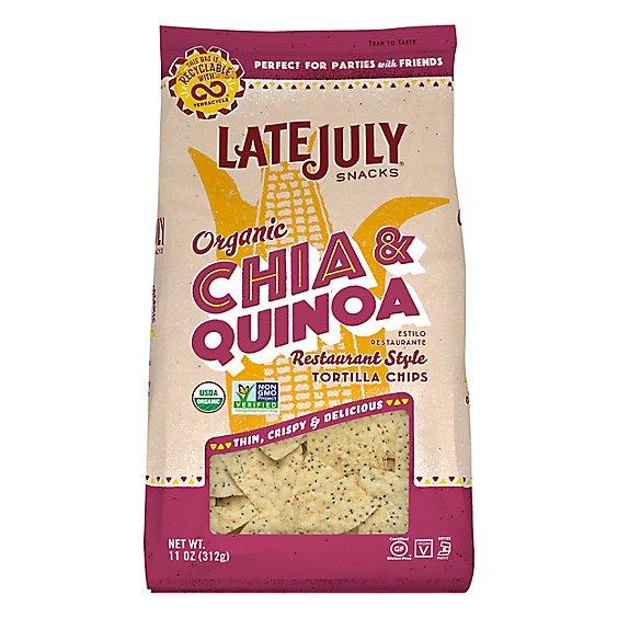 Is it Fish Free? Late July Chia & Quinoa Tortilla Chips