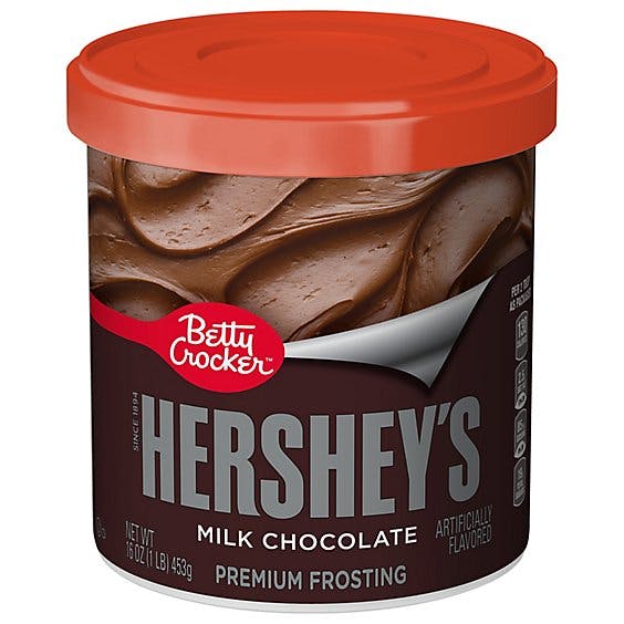 Is it Vegan? Betty Crocker Gluten Free Hershey's Milk Chocolate Frosting