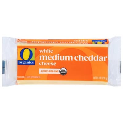 O Organics Organic Cheese White Cheddar