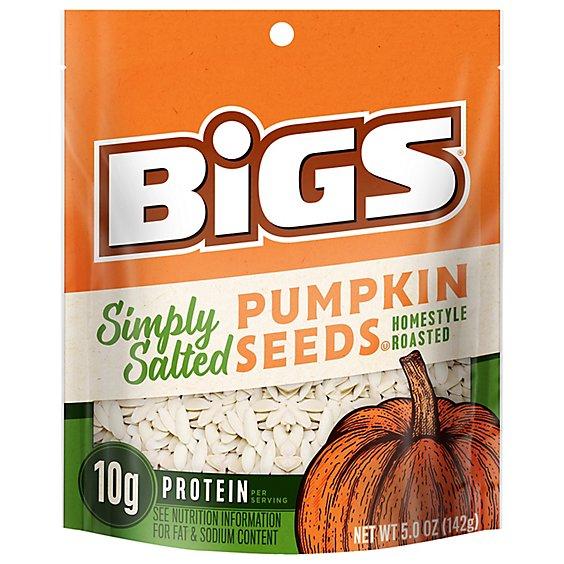 Is it Dairy Free? Bigs Simply Salted Homestyle Roast Pumpkin Seeds, Keto Friendly Snack, Low Carb Lifestyle