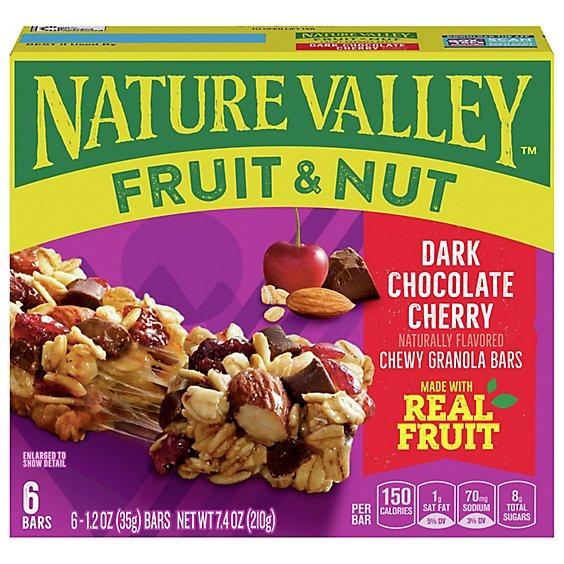 Nature Valley Granola Bars Chewy Trail Mix Dark Chocolate Cherry