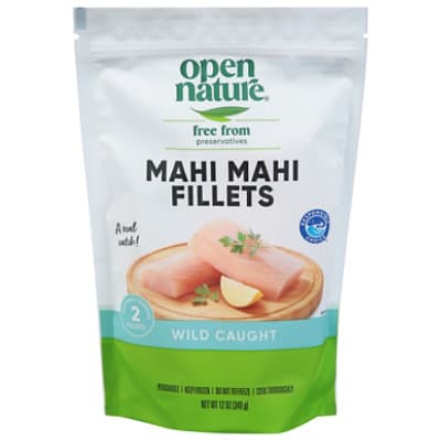 Open Nature Mahi Mahi Fillets Wild Caught
