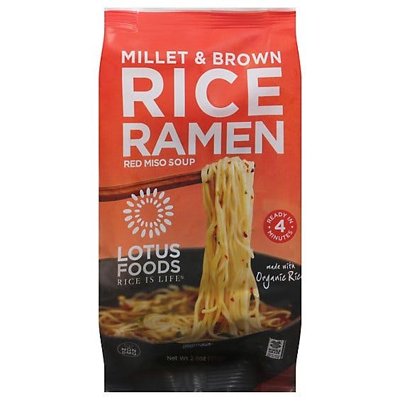 Is it Low FODMAP? Lotus Foods Millet & Brown Rice Ramen With Miso Soup