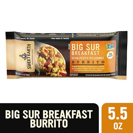 Is it Gluten Free? Sweet Earth Big Sur Breakfast Burrito