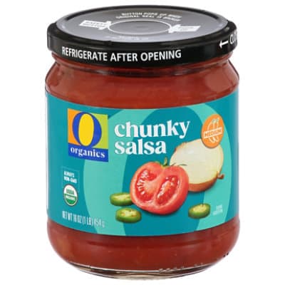 O Organics Organic Salsa Medium Chunky Jar