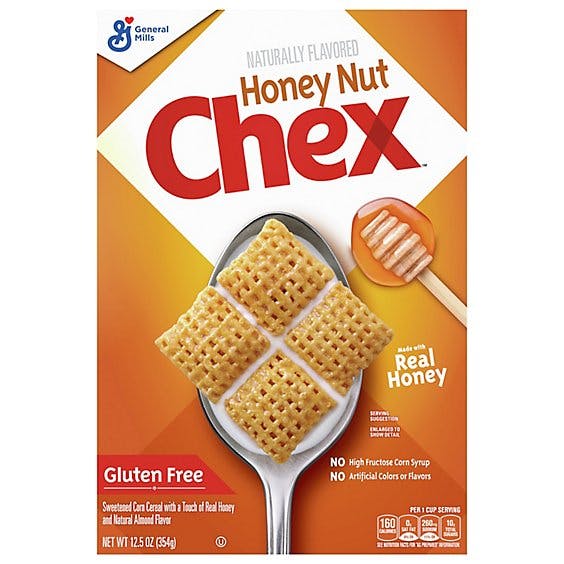 Is it Vegetarian? Chex Cereal Corn Gluten Free Sweetend Honey Nut