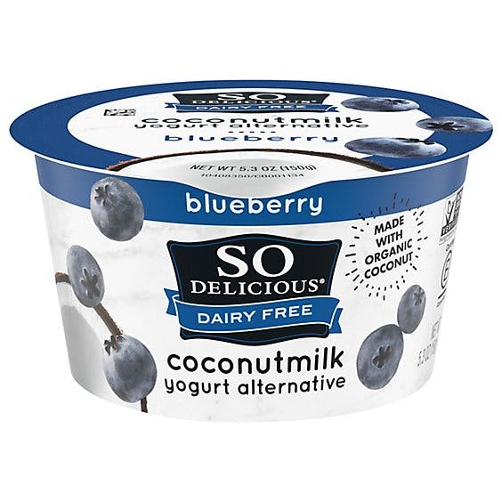 Is it Alpha Gal Friendly? So Delicious Dairy Free Blueberry Coconutmilk Yogurt