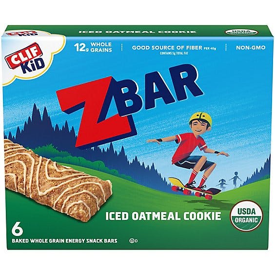 Is it Pescatarian? Clif Bar Iced Oatmeal Cookie Clif Kid Organic Z Bar