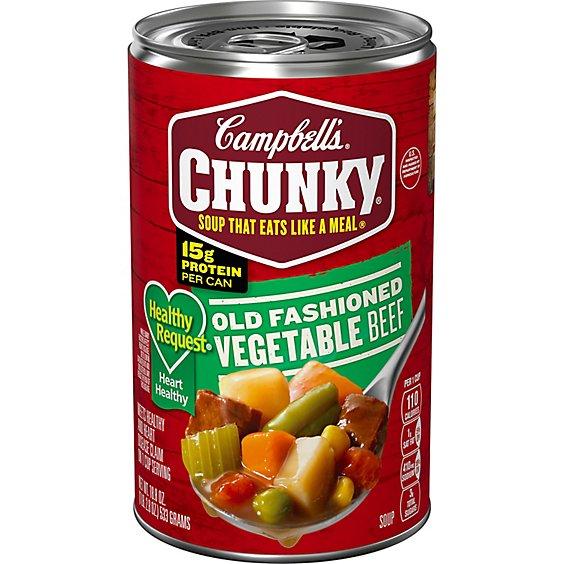 Is it Pregnancy Friendly? Campbell's Chunky Healthy Request Soup, Ready To Serve Old Fashioned Vegetable Beef Soup