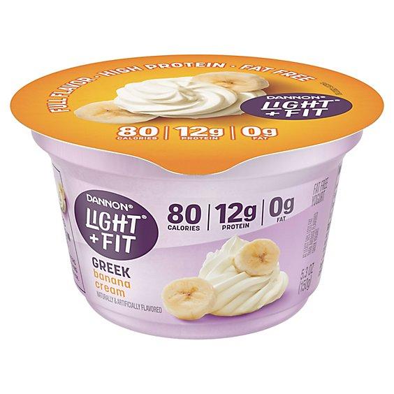 Is it Low FODMAP? Dannon Light & Fit Original Greek Banana Cream