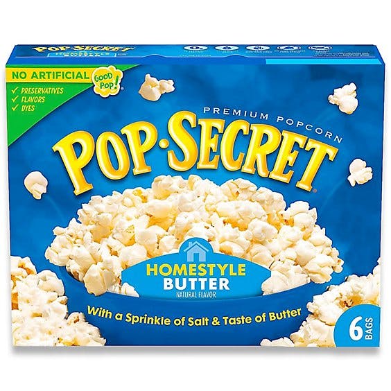 Is it Sesame Free? Pop Secret Microwave Popcorn Premium Homestyle Pop-and-serve Bags
