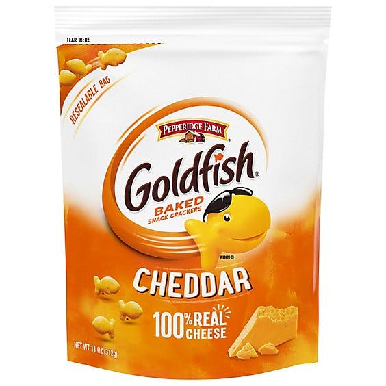 Is it Egg Free? Pepperidge Farm Goldfish Crackers Baked Snack Cheddar On The Go