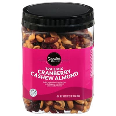 Signature Select Trail Mix Cranberry Cashew Almond
