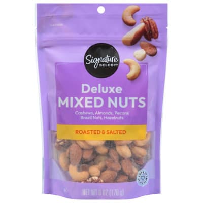 Signature Select Mixed Nuts Deluxe Roasted & Salted