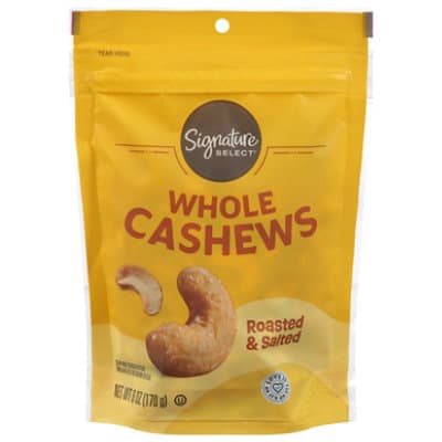 Signature Select Cashews Whole Roasted & Salted