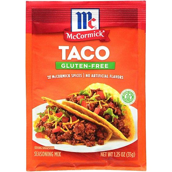 Is it Dairy Free? Mccormick Gluten Free Taco Seasoning Mix