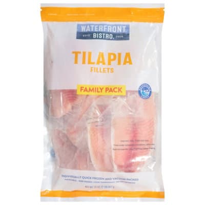 Waterfront Bistro Tilapia Fillets Bonesless & Skinless
