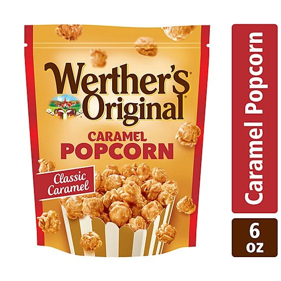 Is it Vegetarian? Werthers Original Caramel Popcorn, Resealable Pouch