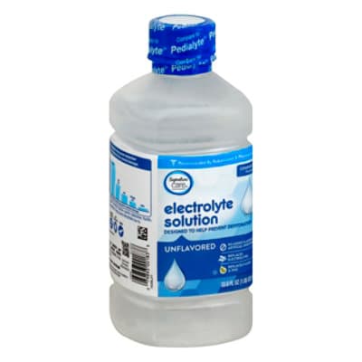 Signature Select/Care Electrolyte Solution For Kids & Adults Unflavored