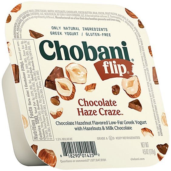 Is it Pregnancy Friendly? Chobani Flip Low-fat Greek Yogurt Chocolate Haze Craze