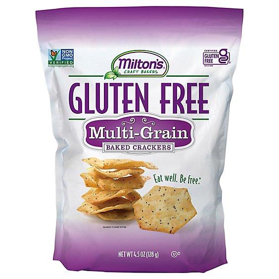 Is it Soy Free? Milton's Craft Bakers Multi-grain Gluten Free Crackers