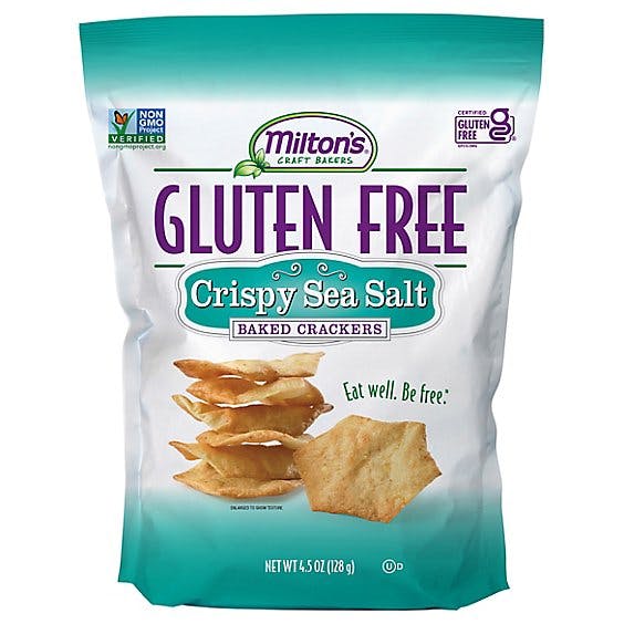 Is it Wheat Free? Milton's Craft Bakers Gluten Free Crispy Sea Salt Baked Crackers