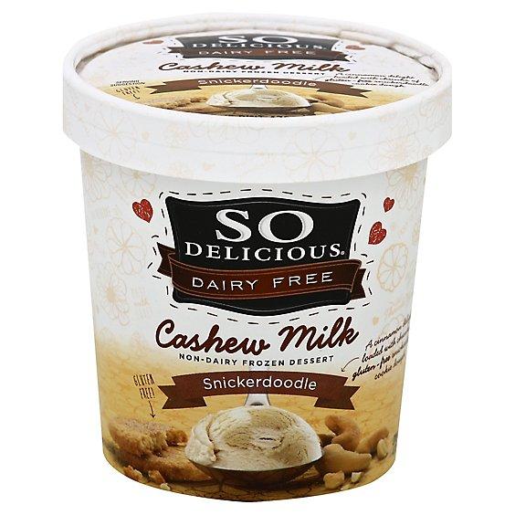 Is it Soy Free? So Delicious Dairy Free Snickerdoodle Cashewmilk