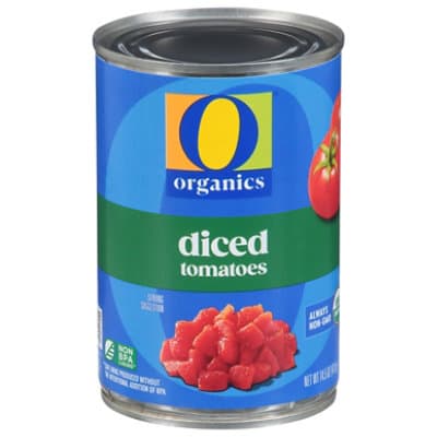 O Organics Organic Tomatoes Diced In Tomato Juice