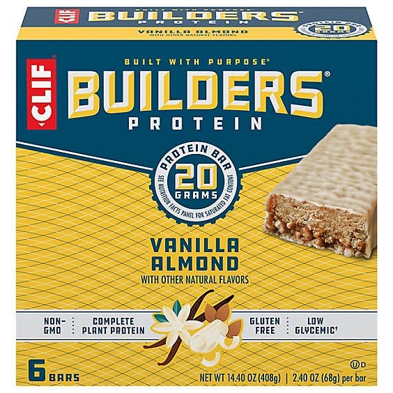 Is it Milk Free? Clif Builders Protein Bar Vanilla Almond