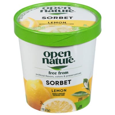 Open Nature Sorbet Lemon
