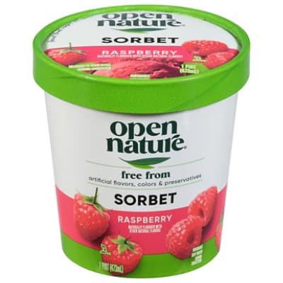 Open Nature Sorbet Raspberry