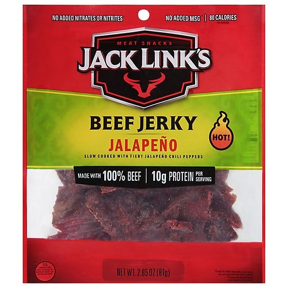 Is it Vegetarian? Jack Links Beef Jerky Carne Seca Jalapeno