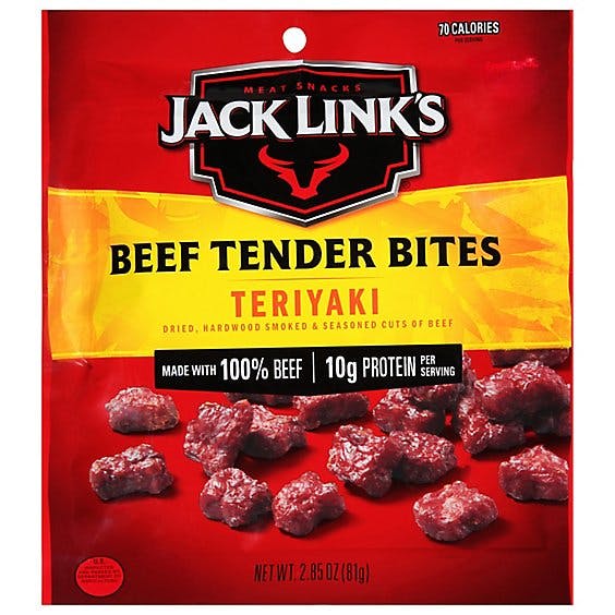 Is it Vegetarian? Jack Links Beef Steak Tender Bites Teriyaki