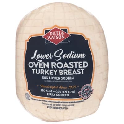 Dietz & Watson Turkey Breast 50% Lower Sodium