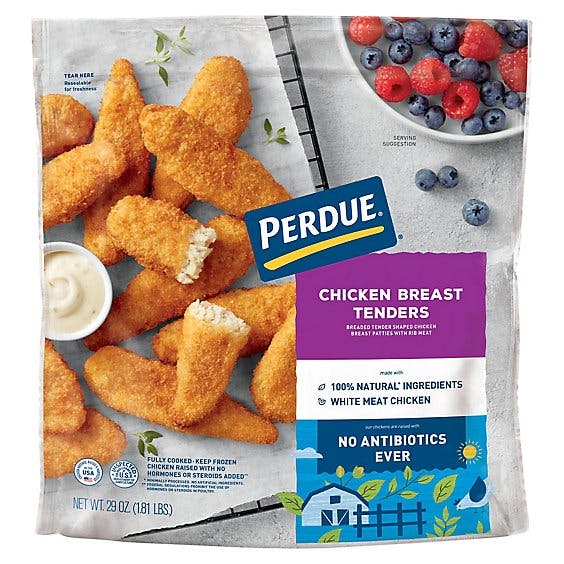 Is it Dairy Free? Perdue No Antibiotics Ever Fully Cooked Breaded Chicken Breast Tenders Sealed Bag
