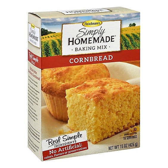 Is it Gluten Free? Fleischmanns Simply Homemade Baking Mix Cornbread