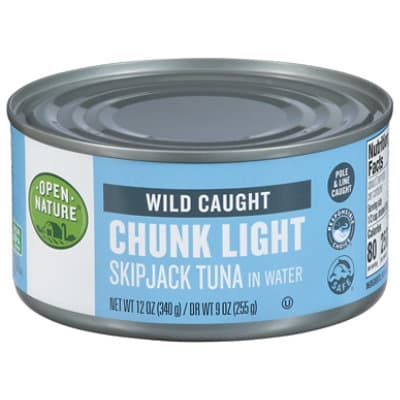 Open Nature Tuna Chunk Light In Water