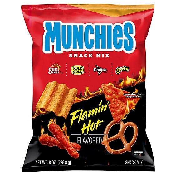 Is it Peanut Free? Munchies Snack Mix Flamin Hot Flavored